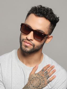 IDEE - S2902 C3P 55 Brown Lens Sunglasses for Men (55)
