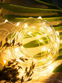 Homesake Fairy Copper Lights 5M Waterproof Warm White