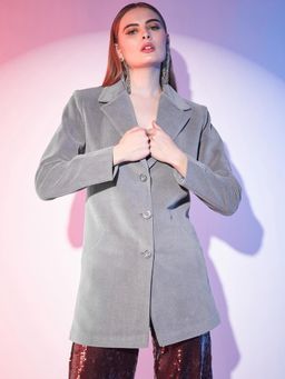 STREET 9 - Felted warm coat - Grey