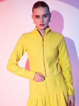 STREET 9 - Drop Needle Jacket - Yellow
