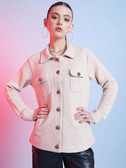 STREET 9 - Quilted Jacket - Beige
