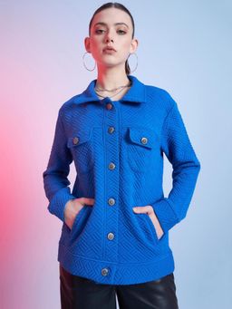 STREET 9 - Quilted Jacket - Blue