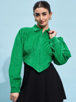 STREET 9 - Corduroy Jacket - Green