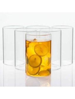 Signoraware - Transparent Illusion Borosilicate Glass Drinking Glasses (Pack of 6)