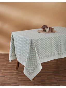 Fabindia - Blue Navika Printed Cotton Table Cover