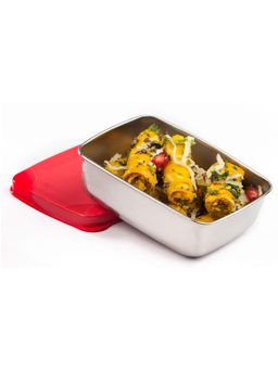 Signoraware - Red Handy Stainless Steel Lunch Box