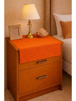 THROW PILLOW - Farmhouse Chic Orange Table Runner
