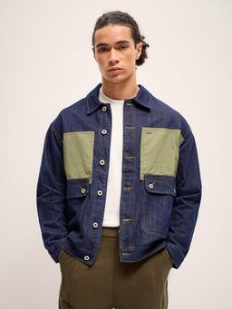 The Bear House - Navy Blue Classic Denim Jacket