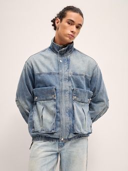 The Bear House - Blue Classic Denim Jacket
