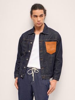 The Bear House - Navy Blue Classic Denim Jacket