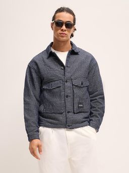 The Bear House - Classic Denim Navy Blue Jacket