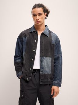 The Bear House - Multi Color Classic Denim Jacket