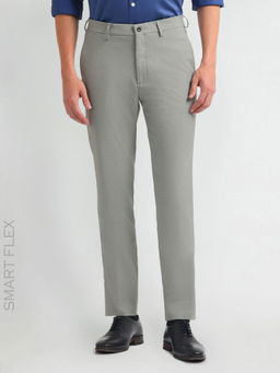 Arrow Newyork - Super Slim Fit Checked Trousers
