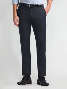 Arrow - Graph Check Tapered Fit Trousers