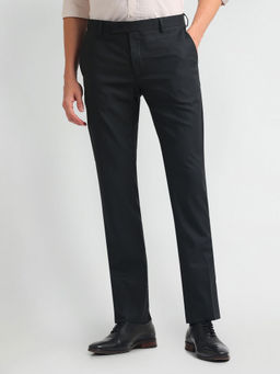 Arrow - Solid Tapered Fit Trousers