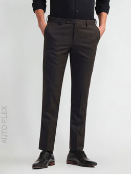 Arrow - Graph Check Wool Autoflex Trousers