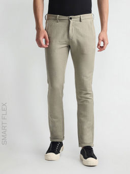 Arrow Sports - Cotton Linen Smart Flex Trousers