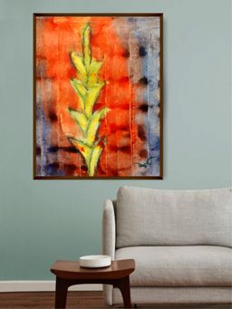 The Art House - Abstract Painting Multicolor (40X30 Inches)