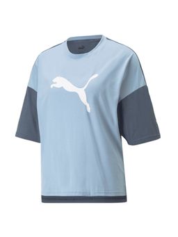 Puma - Modern Sports Fashion Women Blue T-shirts