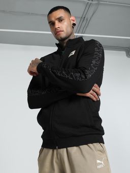 Puma - Classics T7 Fz Mens Black Sweat Jacket