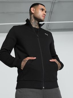 Puma - Ess Graphic Fz Fl Mens Black Sweat Jacket