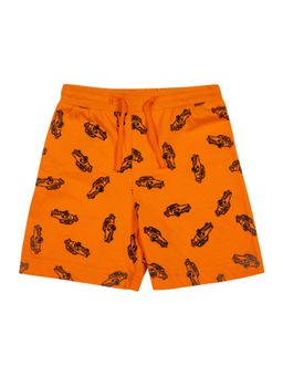 Bodycare - Printed Shorts-Orange