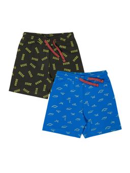 Bodycare - Printed Shorts-Multi-Color (Pack of 2)