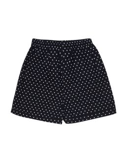 Bodycare - Polka Dots Printed Shorts-Black
