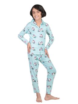 Bodycare - Printed Shirt & Pyjama for Girls (Set of 2)