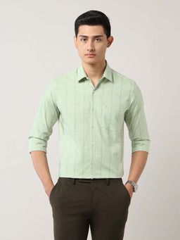 Arrow - Manhattan Slim Fit Vertical Striped Shirt