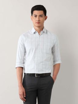 Arrow - Manhattan Slim Fit Windowpane Checked Shirt