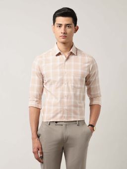 Arrow - Plaid Checked Manhattan Slim Fit Shirt