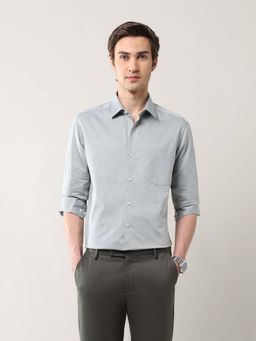 Arrow - Printed Manhattan Slim Fit Shirt - Green