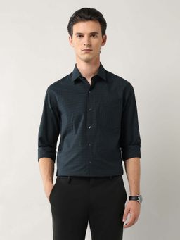 Arrow - Graph Checked Pure Cotton Shirt