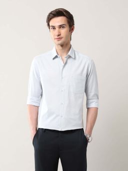 Arrow - Textured Manhattan Slim Fit Shirt
