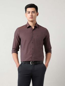Arrow - Manhattan Slim Fit Vertical Striped Shirt