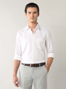 Arrow - Windowpane Checked Manhattan Slim Fit Shirt