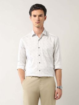 Arrow - Abstract Printed Pure Cotton Shirt