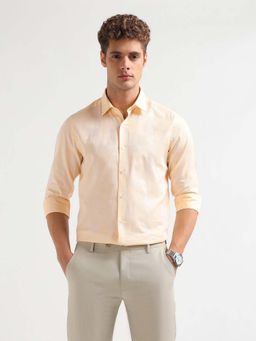 Arrow - Textured Manhtattan Slim Fit Shirt