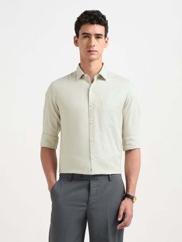 Arrow - Manhattan Slim Fit Herringbone Shirt