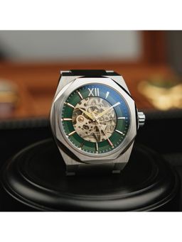 Earnshaw - Discovery Clark Automatic 20 Jewels Green Men Watch - ES-8183-44 (M)