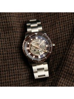 Earnshaw - Admiral Pole Skeleton Automatic 20 Jewels Men Watch - ES-8185-33 (M)