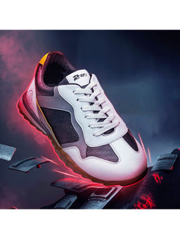 SOLETHREADS - Swift Colourblocked Black Men Sneakers