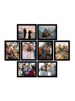 eCraftIndia - Memory Wall Collage Photo Frame - Set of 8 Photo Frames