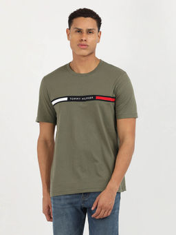 Tommy Hilfiger - Green Solid T-Shirt