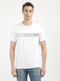Tommy Hilfiger - White Solid T-Shirt
