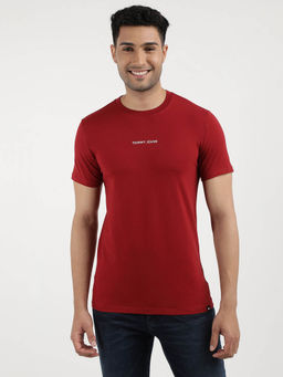Tommy Hilfiger - Red Solid T-Shirt