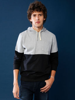Campus Sutra - Men Casual Colorblocked Sweatshirt