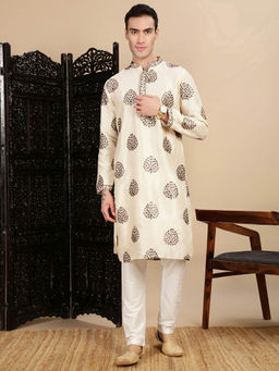 Sanwara - Men's Pista Green Kurta with Pant