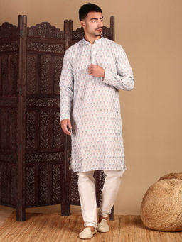 Sanwara - Sky Blue Kurta with Pant